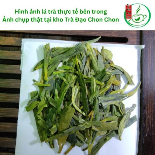 Hộp 100 gam trà long tỉnh hàng châu chính hãng - Ảnh 4