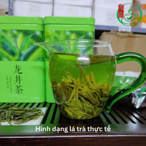 Hộp 100 gam trà long tỉnh hàng châu chính hãng - Ảnh 6