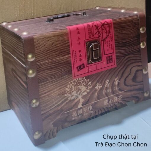 Hộp 500g Trà Thiết Quan Âm Phúc Kiến Kèm Hộp Gỗ Và Túi Đựng-Quà Biếu Cao Cấp - Ảnh 4