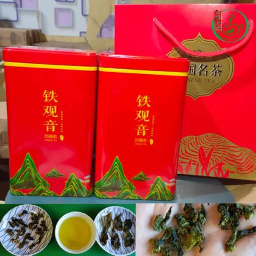Hộp 250g Trà Thiết Quan Âm Phúc Kiến Loại Phổ Thông Hộp Thiếc