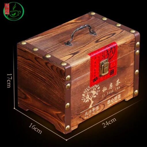 Hộp 500g Trà Thiết Quan Âm Phúc Kiến Kèm Hộp Gỗ Và Túi Đựng-Quà Biếu Cao Cấp - Ảnh 3