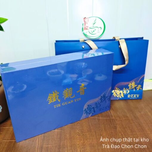 Hộp 500 Gam Trà Thiết Quan Âm An Khê Loại Cao Cấp Kèm Hộp Quà Biếu - Ảnh 3