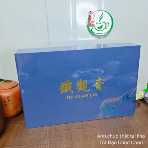 Hộp 500 Gam Trà Thiết Quan Âm An Khê Loại Cao Cấp Kèm Hộp Quà Biếu - Ảnh 4