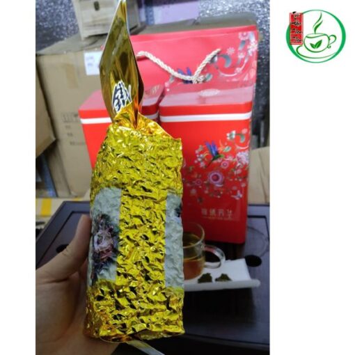 Hộp 250 gam trà thiết quan âm an khê dòng nùng hương loại đặc biệt cao cấp hộp thiếc biếu tặng - Ảnh 8