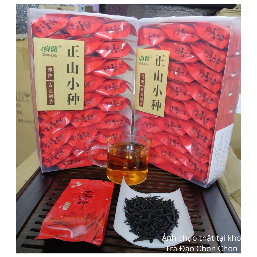 (Hàng chuẩn loại ngon) Hộp 125 Gam Trà Chính Sơn Tiểu Chủng Vùng Núi Vũ Di Sơn - Ảnh 2
