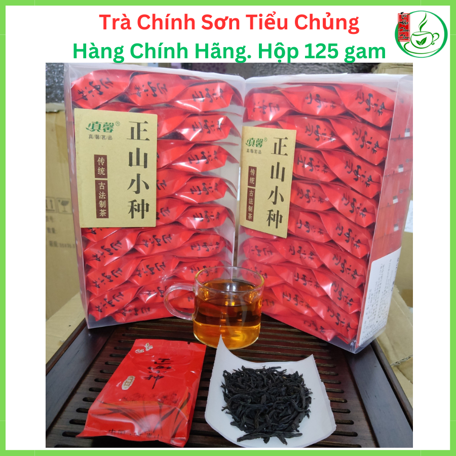 (Hàng chuẩn loại ngon) Hộp 125 Gam Trà Chính Sơn Tiểu Chủng Vùng Núi Vũ Di Sơn - Ảnh 11