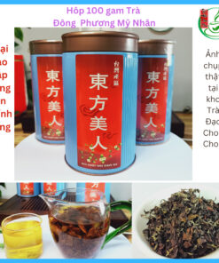 Hộp 100 Gam Trà Đông Phương Mỹ Nhân (Oriental Beauty) Thuộc Dòng Trà Ô Long Đài Loan Loại Xịn Cao Cấp